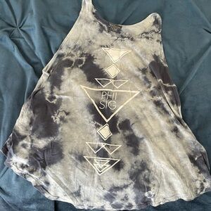 Phi Sigma Sigma Flowy Tank Top